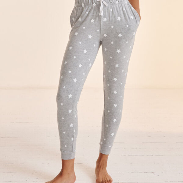 Women's cuffed lounge pants Thumbnail
