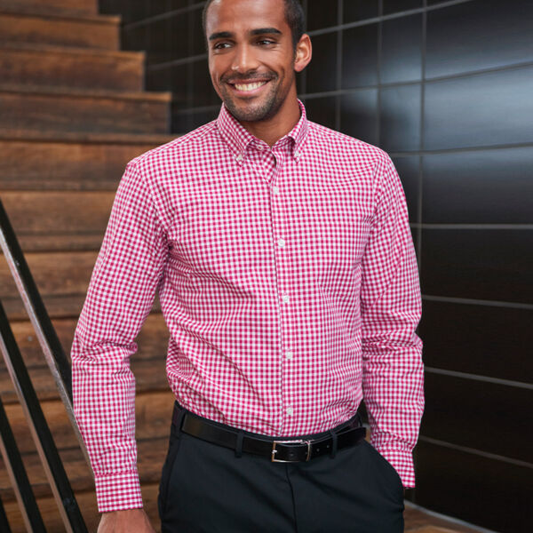Brook Taverner Montana Gingham Long Sleeve Shirt Thumbnail