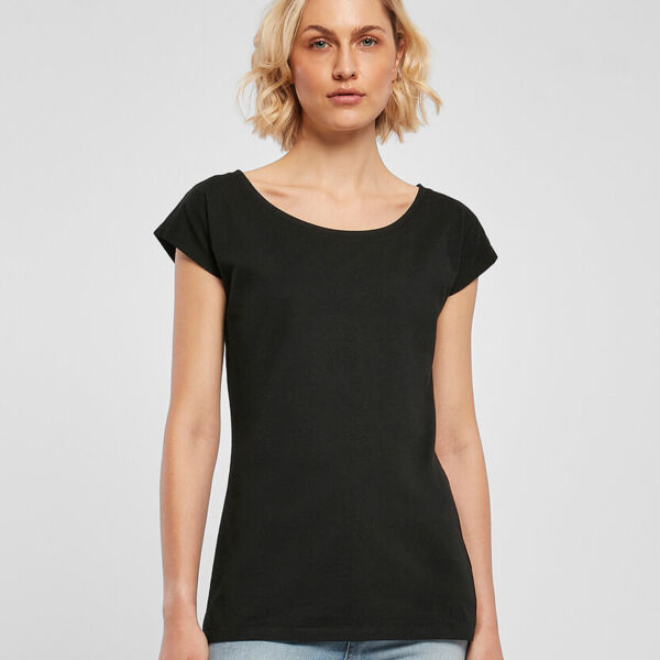 Women's wide neck tee Thumbnail