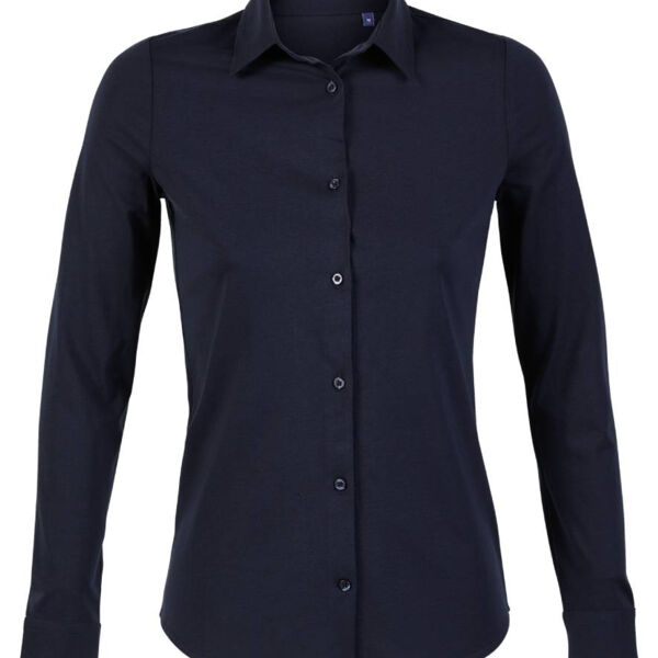 NEOBLU Ladies Balthazar Jersey Long Sleeve Shirt Thumbnail