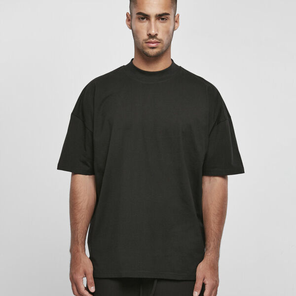 Oversized mock neck tee Thumbnail