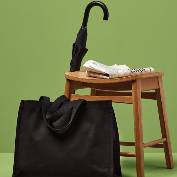 Recycled premium canvas stand-up shopper Thumbnail