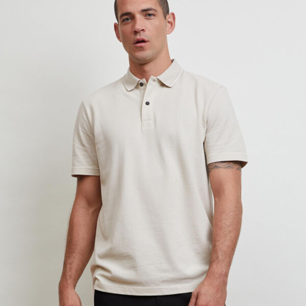 NEOBLU Unisex Orel Piqué Polo Shirt Thumbnail