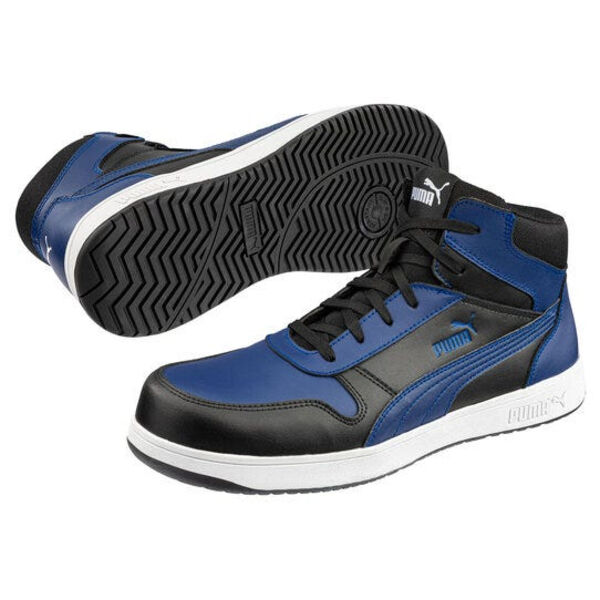 Puma Frontcourt Blue/Black Mid Thumbnail