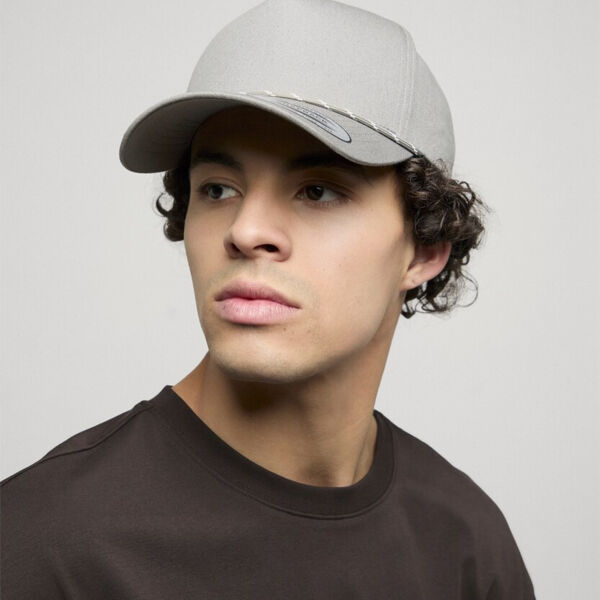 YP Classics retro cotton blend 5-panel snapback cap Thumbnail