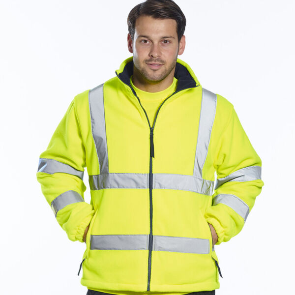 Hi-vis mesh-lined fleece (F300) Thumbnail