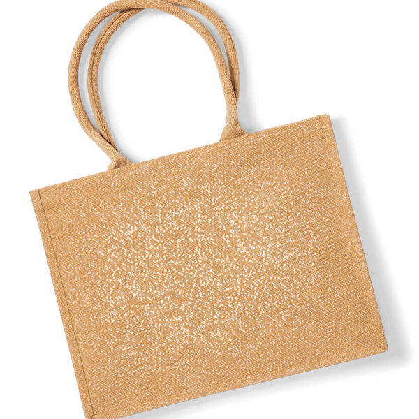 Shimmer jute shopper Thumbnail