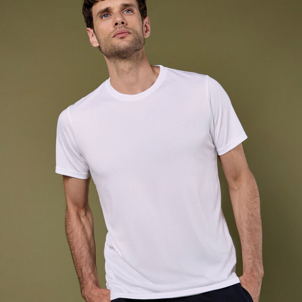 Regular fit micro mesh tee with Cooltex® plus Thumbnail