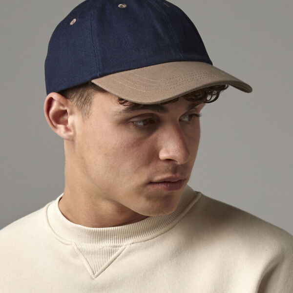 Low-profile heavy brushed cotton cap Thumbnail