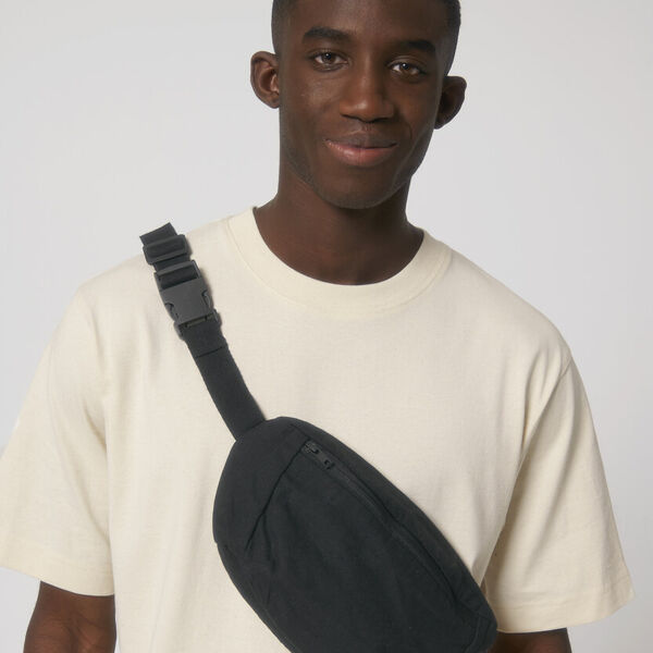 Hip bag with canvas fabric (STAU891) Thumbnail
